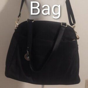 Lo & Sons THE OG nylon gold hardware silver inside travel bag mom bag diaper bag